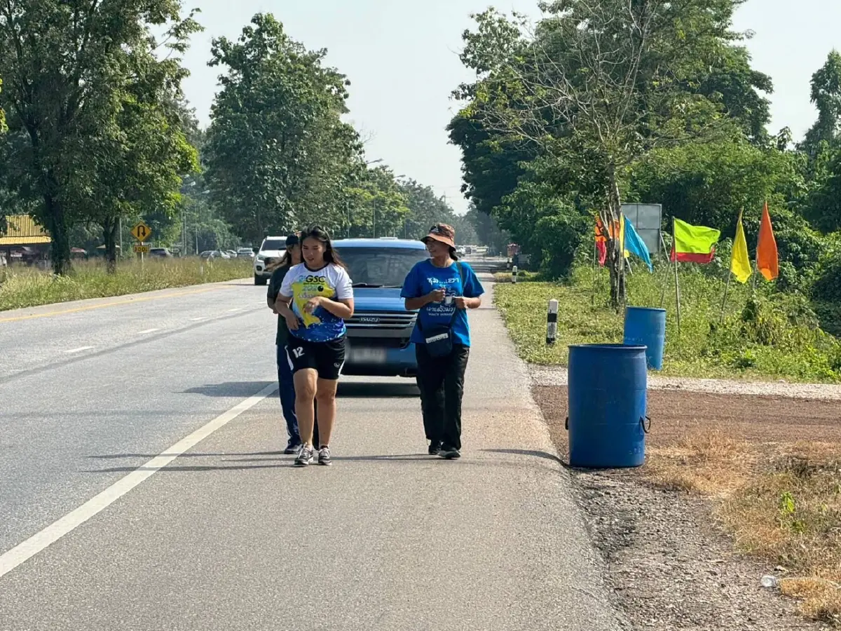 สาวกำแพงเพชร วิ่งแก้บน 20 กิโลเมตร หลังฟ้องหย่าอดีตสามีสำเร็จ