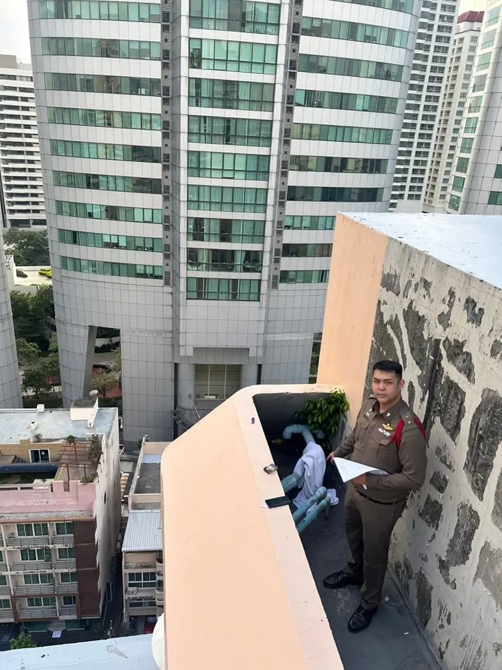 พบทรัพย์สินส่วนตัวของ "ดีเจโก" บนดาดฟ้า