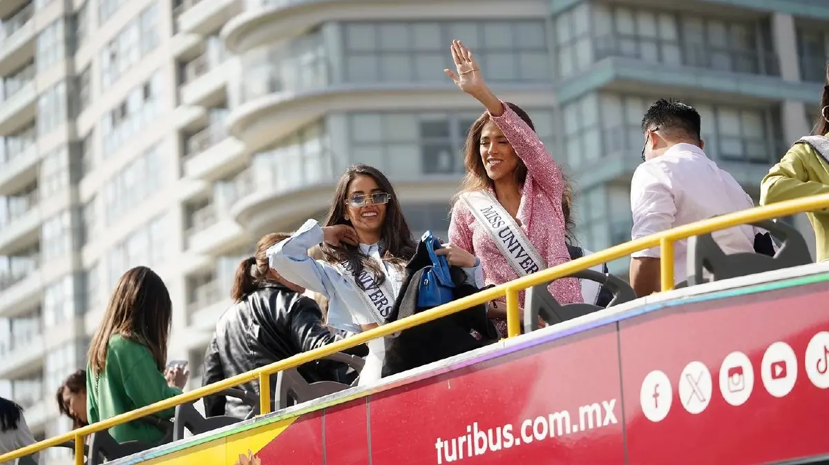 "แอนโทเนีย"  เยือนเม็กซิโกประเทศเจ้าภาพจัด Miss Universe ครั้งที่ 73