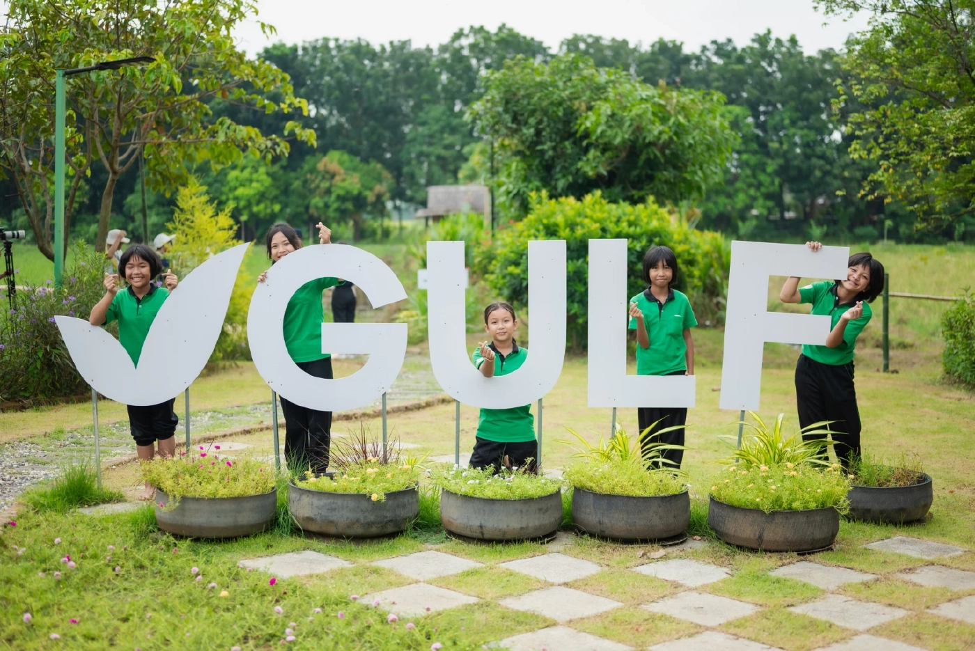 กัลฟ์ ชูศูนย์การเรียนรู้เกษตรและแปลงนาสาธิต โรงไฟฟ้าหนองแซง สู่ต้นแบบเศรษฐกิจหมุนเวียน พร้อมส่งเสริมวัฒนธรรมไทยดั้งเดิมผ่านกิจกรรม “กัลฟ์สืบสานวิถีชาวนาไทย ร่วมใจลงแขกเกี่ยวข้าว”