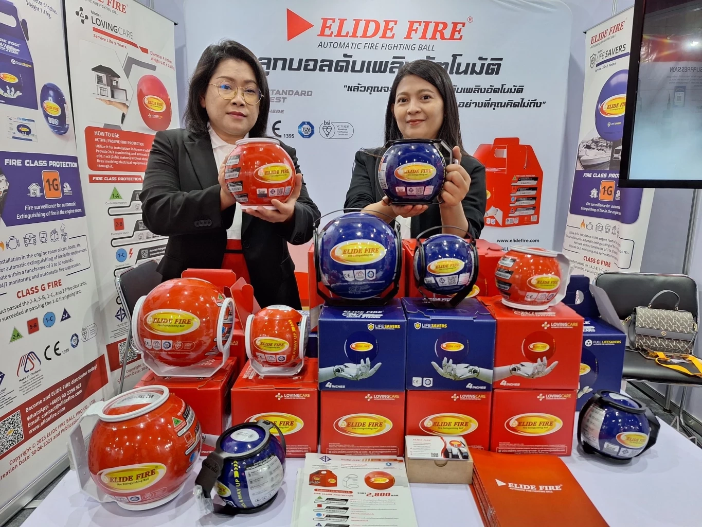 ทำความรู้จัก “ลูกบอลดับเพลิงอัตโนมัติ” ฝีมือคนไทย