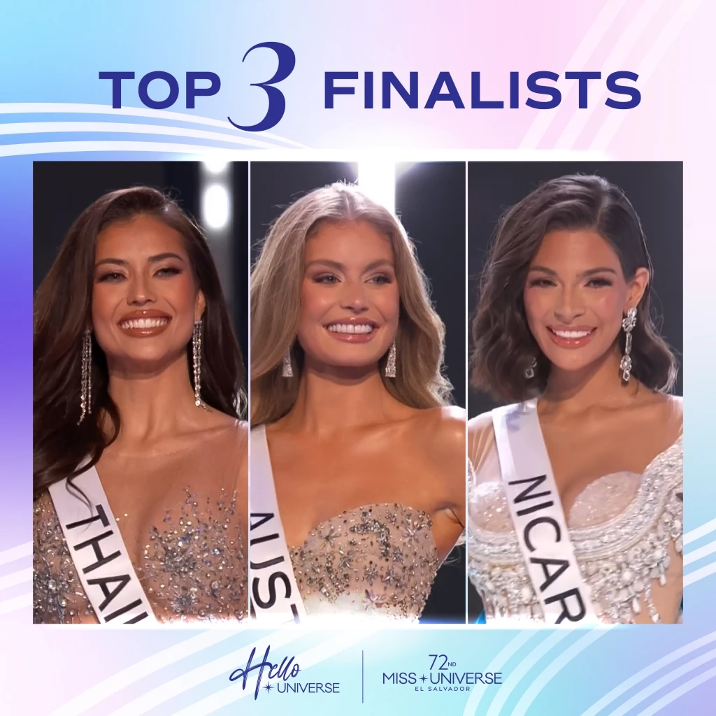 ทัชใจคนไทย "แอนโทเนีย" สู้ยิบตาคว้ารองอันดับหนึ่ง "Miss Universe 2023"