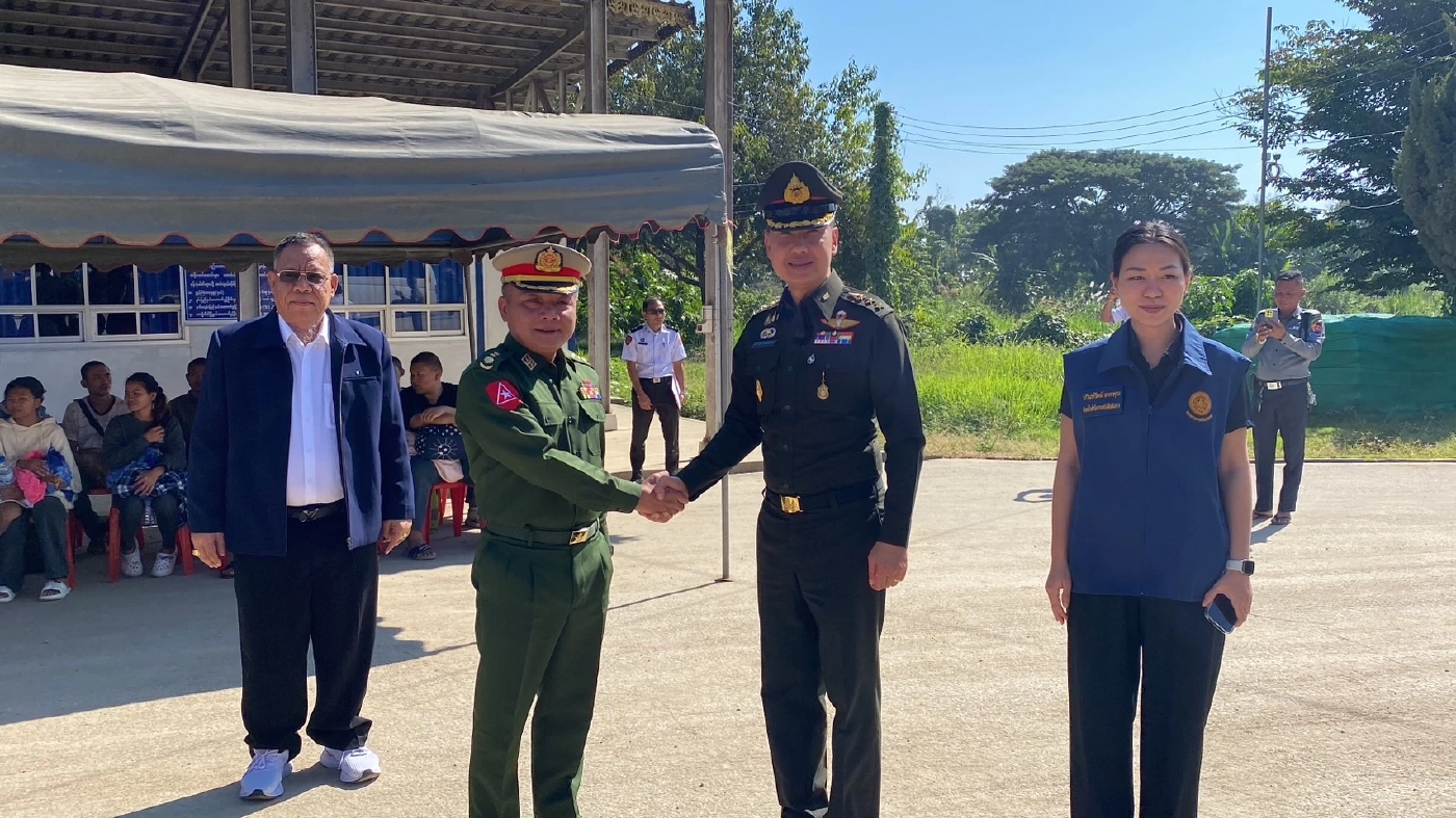 พ.อ.ณฑี กระชับสัมพันธ์เมียนมา