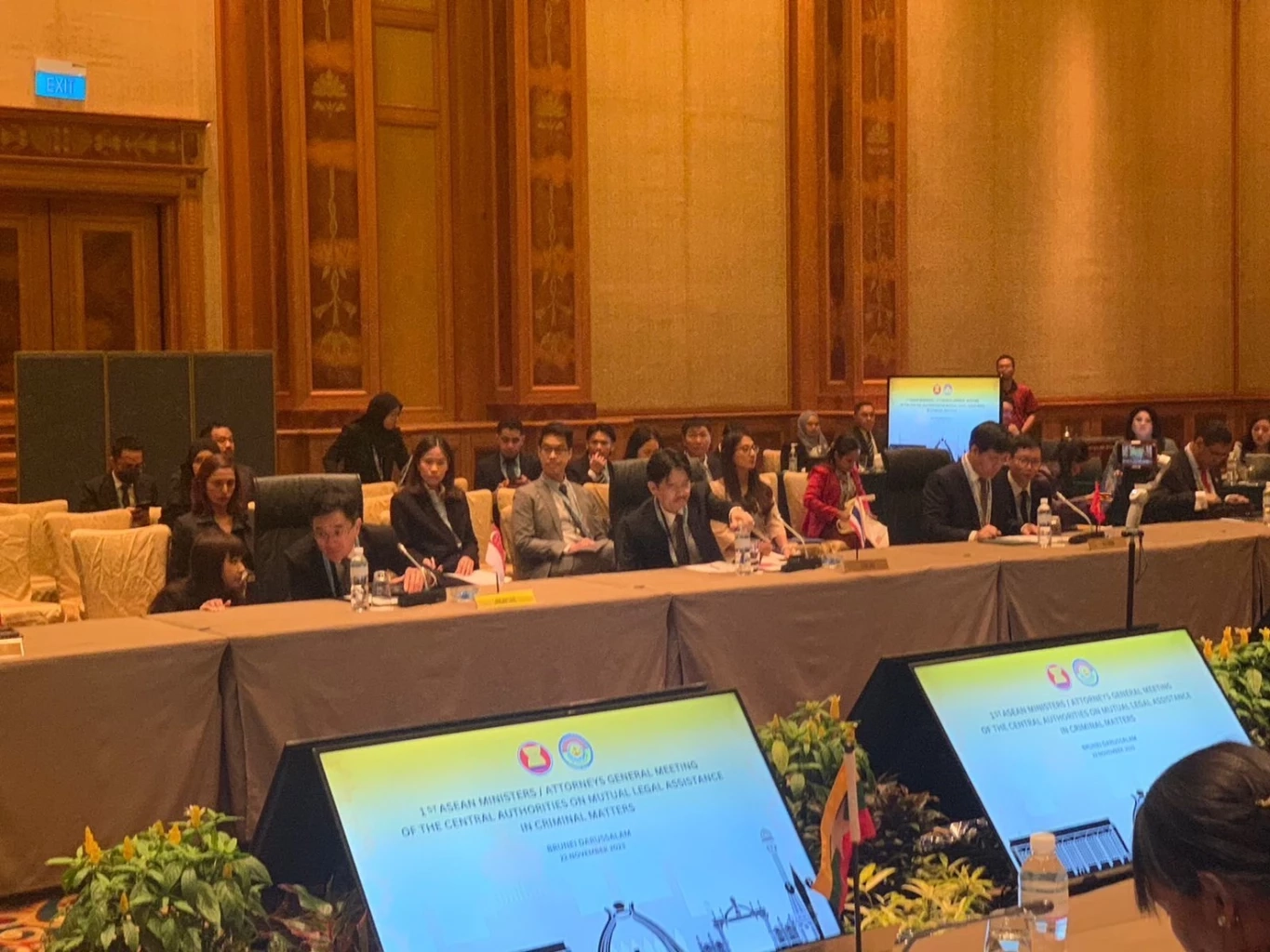 "จุมพล" รองอัยการสูงสุด บินประชุมทวิภาคีบรูไน ชงตั้งองค์กรอัยการอาเซียน