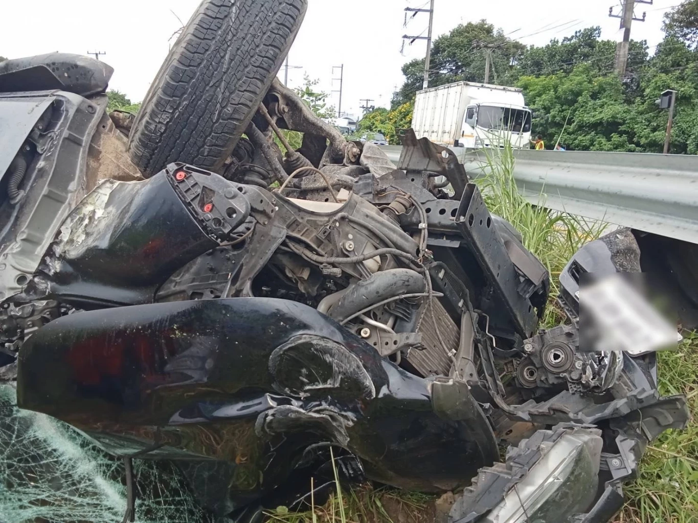 อาลัย "ผกก.สันติบาล 1" ขับรถหลุดโค้งเสียชีวิต ขณะเดินทางไปปฏิบัติงาน