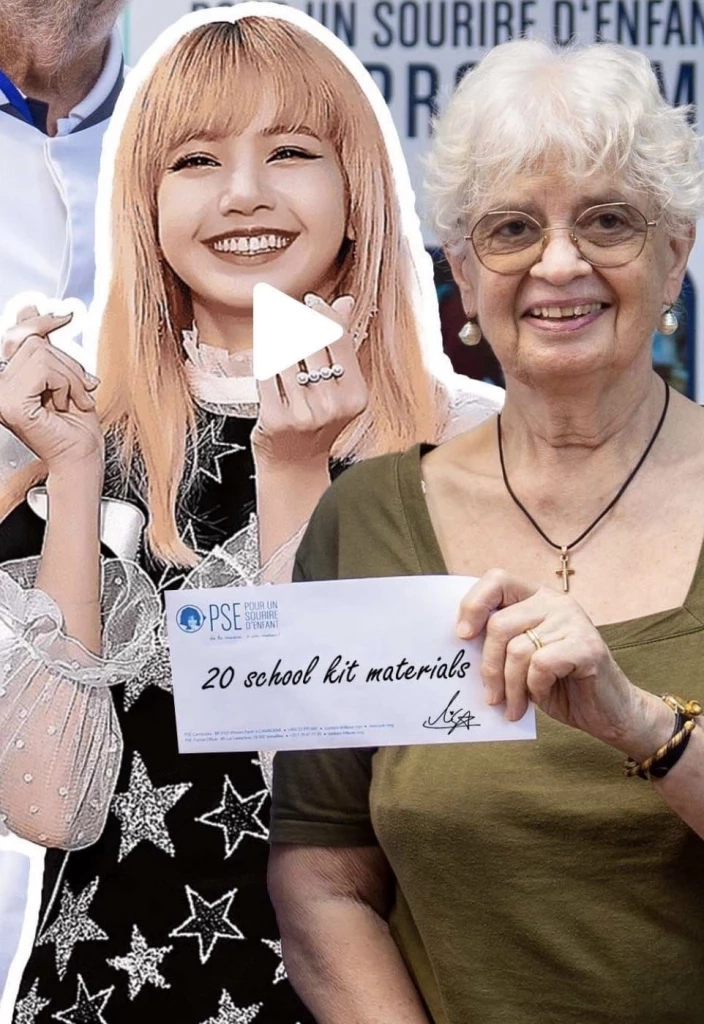 เพจดังเปิดโพสต์ 'ลิซ่า BLACKPINK' บริจาคเงินช่วยเหลือเด็กยากไร้ในกัมพูชา