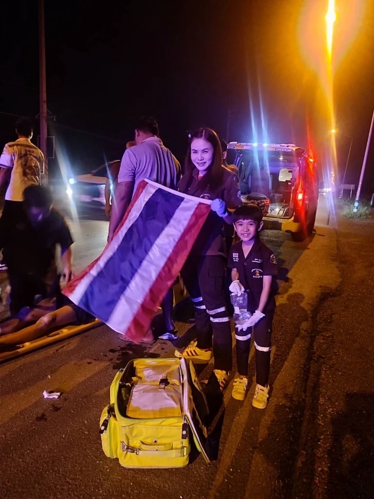 โซเชียลแห่ชื่นชม! น้องพอร์ช กู้ภัยฯวัยจิ๋ว ช่วยสังคม และคนเจ็บ จุดบางเลน