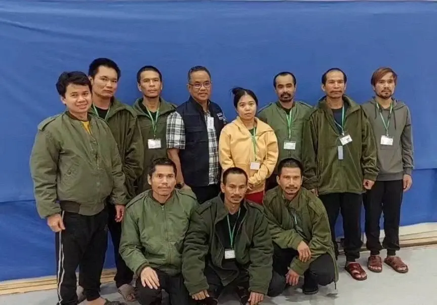 ตัวประกันชาวไทยที่ได้รับการปล่อยตัะวจากฉนวนกาซา