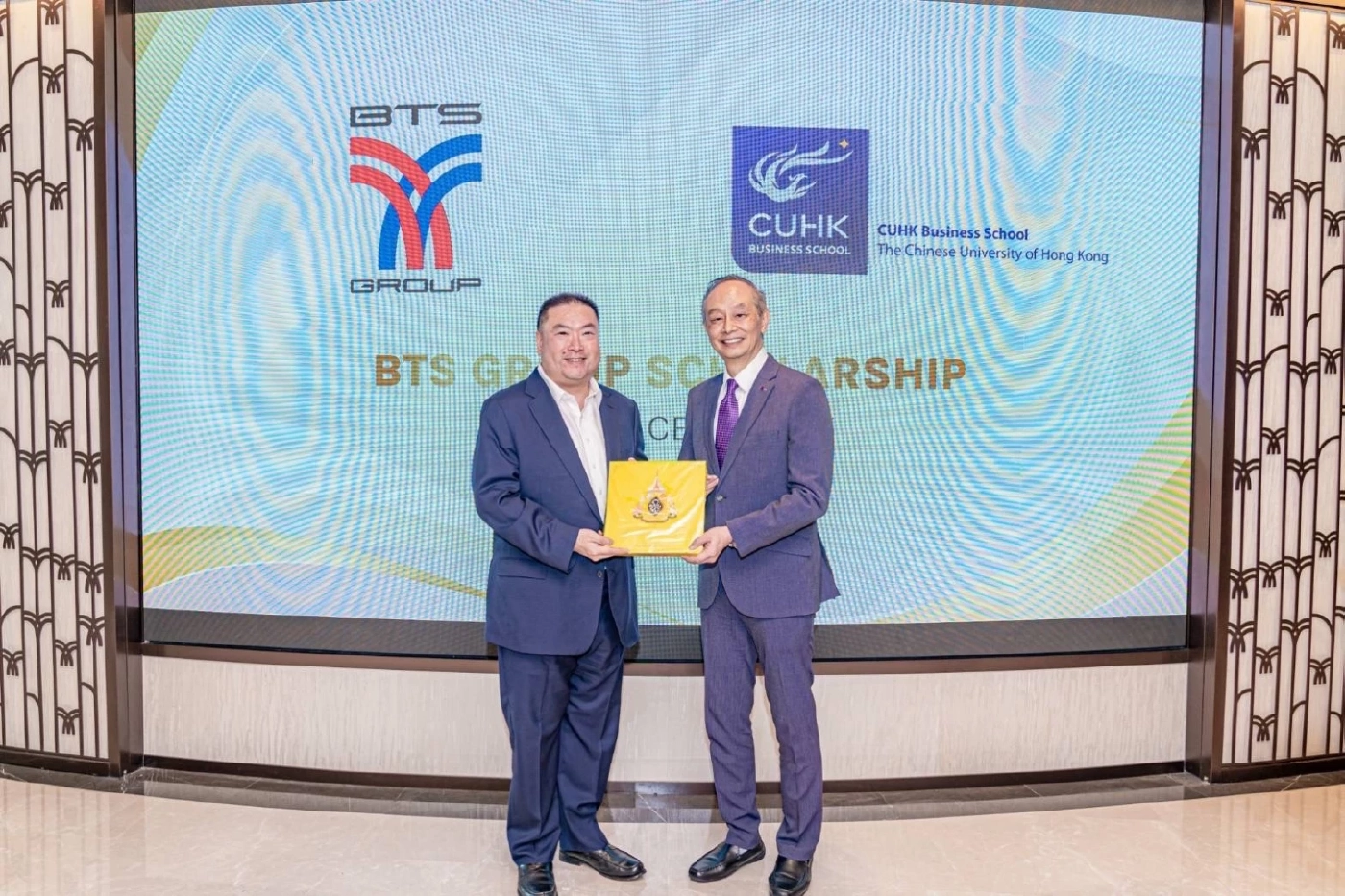 บีทีเอส กรุ๊ปฯ ลงนาม MOU มอบทุนการศึกษา มหาวิทยาลัยจีนแห่งฮ่องกง
