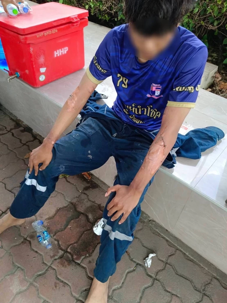 โรงงานในนิคมย่าน อ.ปลวกแดง ระยอง ระเบิดเจ็บ 2 ราย