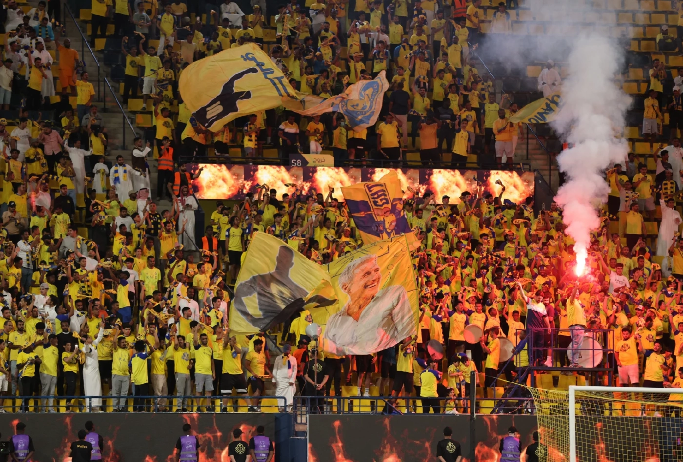 อัล นาสเซอร์ หนึ่งในไม่กี่ทีมของลีกซาอุฯที่มีแฟนบอลเข้าสนามหลักหมื่นคน