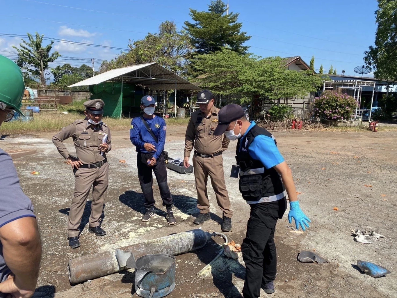 ด่วน! ถังแก๊สระเบิด ขณะโรงงานน้ำตาลซ้อมดับเพลิง สลด"วิทยากร"ดับ 1