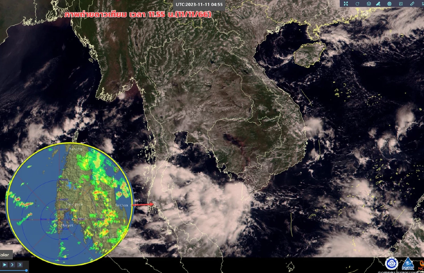 กรมอุตุฯ เตือน ฝนฟ้าคะนองทั่วไทย ภาคใต้อ่วมหนัก ร้อยละ 60–80 และมีฝนตกหนัก  