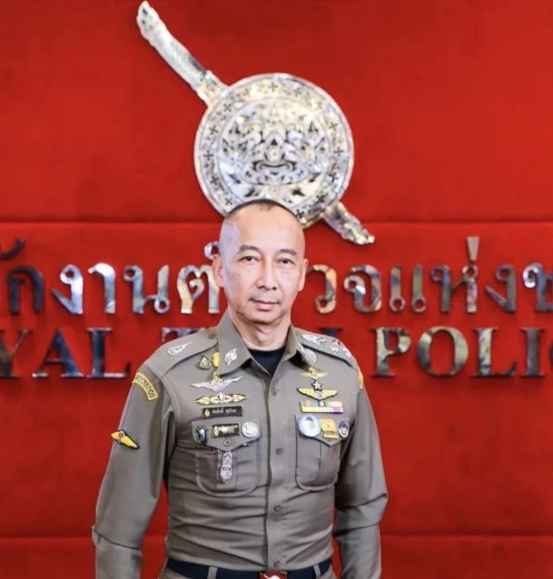 พล.ต.อ.ต่อศักดิ์ สุขวิมล ผบ.ตร.