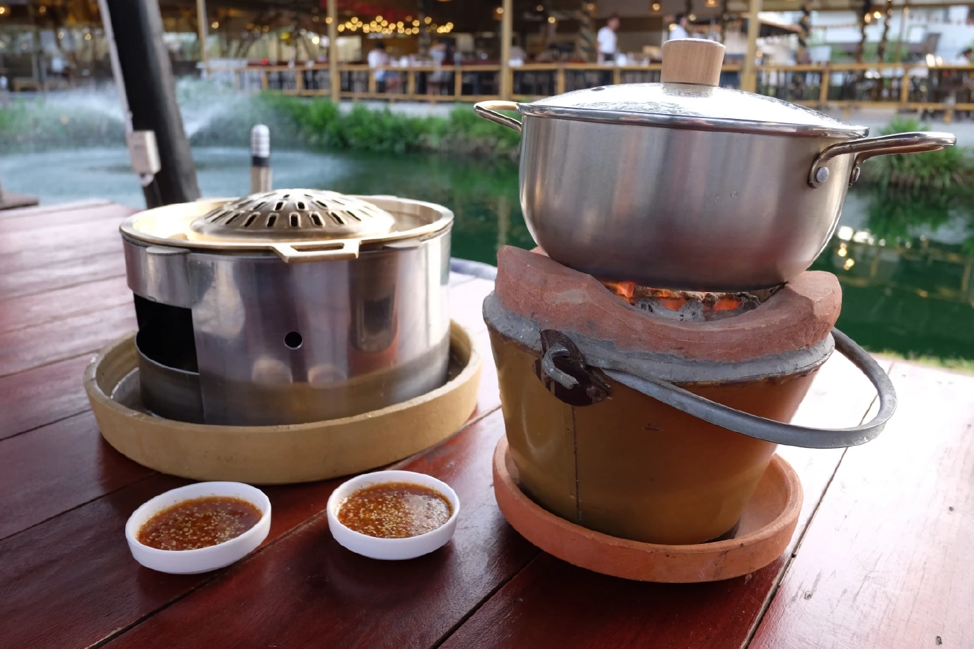 เสือจิ้มจุ่ม ร้านสวยบรรยากาศดี อาหารอร่อยระดับพรีเมียม