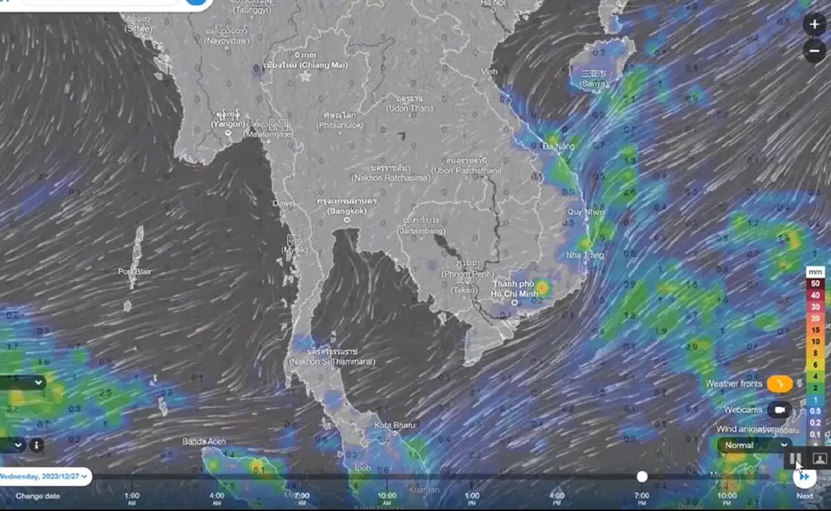 พยากรณ์อากาศวันนี้ "ฝนตกหนักถึงหนักมาก" ภาคใต้อ่วม น้ำท่วมหนัก