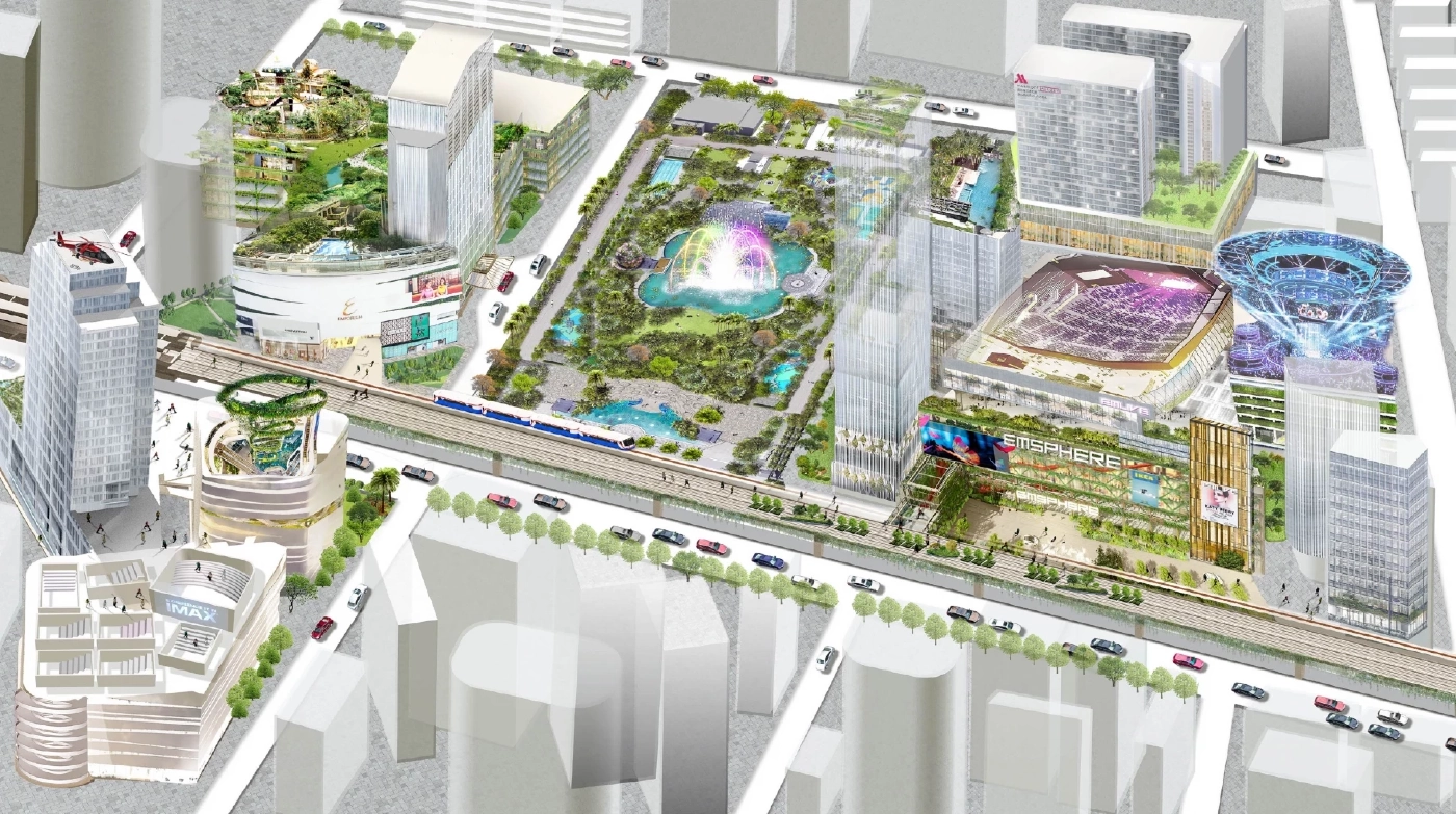 ส่อง “ดิ เอ็มสเฟียร์” ศูนย์การค้าใหม่ ย่านสุขุมวิท 2 หมื่นล. พร้อมเผย 10 ไฮไลต์