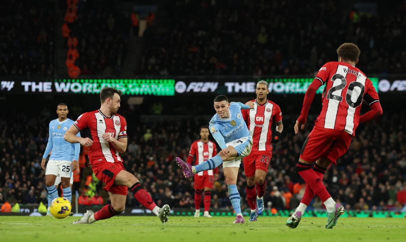 แมนเชสเตอร์ ซิตี้ 2-0 เชฟฟิลด์ ยูไนเต็ด