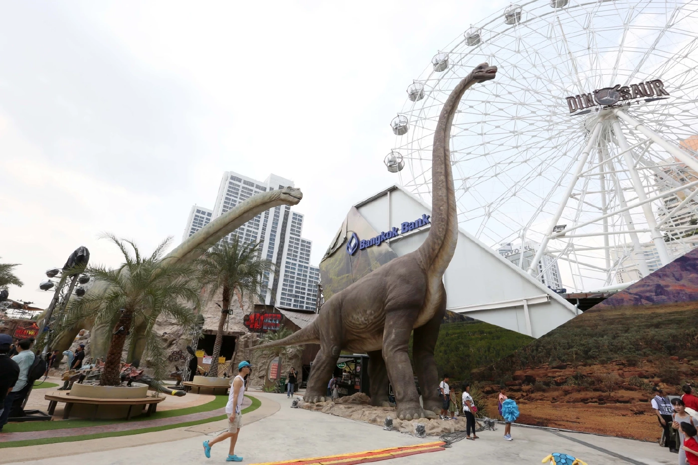สวนสนุกไดโนซอร์แพลนเน็ต ถูกปรับพื้นที่เป็น "“ดิ เอ็มสเฟียร์”"