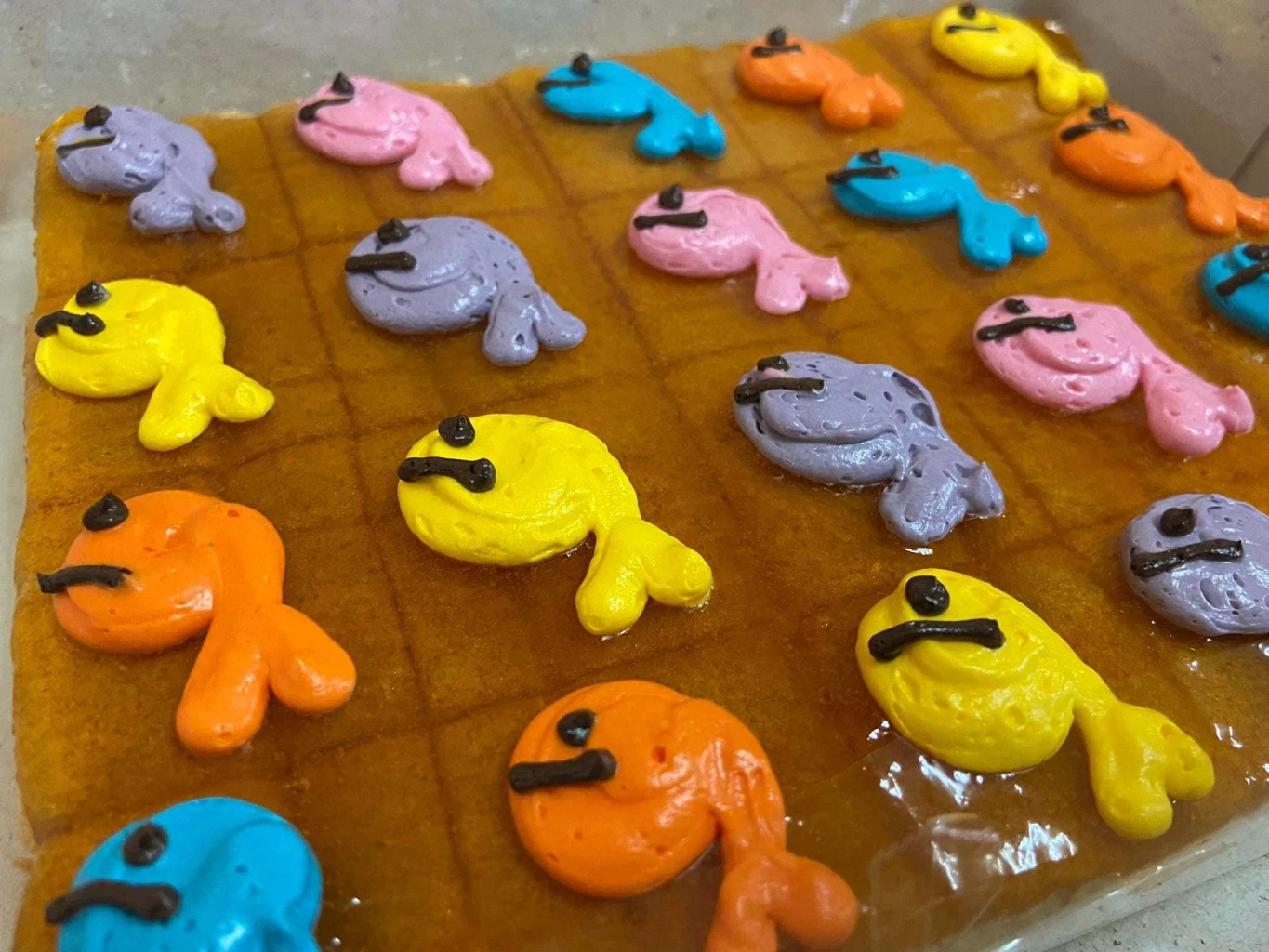 เค้กชิฟฟ่อน #ปลาทูแม่กลองและผองเพื่อน 