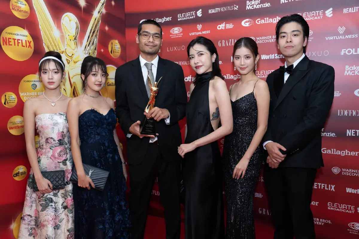 ไม่แพ้ชาติใดในโลก นักแสดงและทีมงานไทยคว้ารางวัลในงาน AACA23 ที่สิงคโปร์