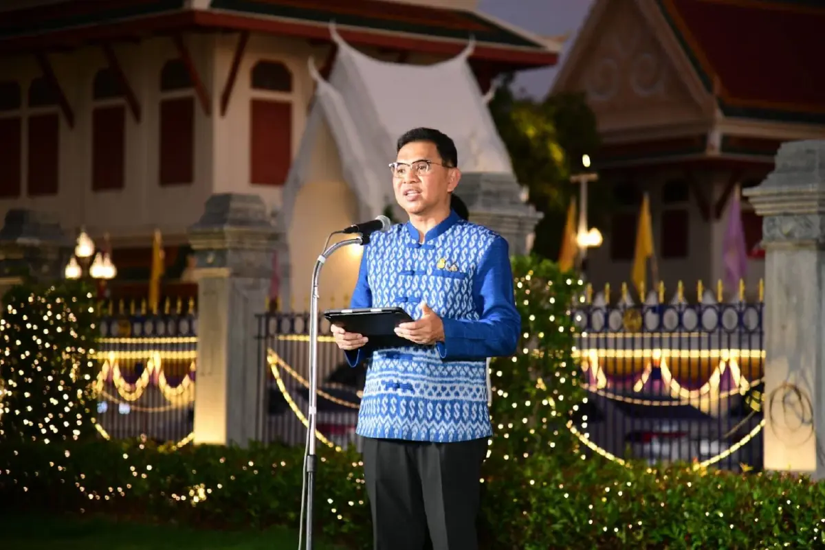 มท.1 เยี่ยมชม MEA ติดตั้งไฟประดับงดงามสว่างไสวต้อนรับปีใหม่นับล้านดวง