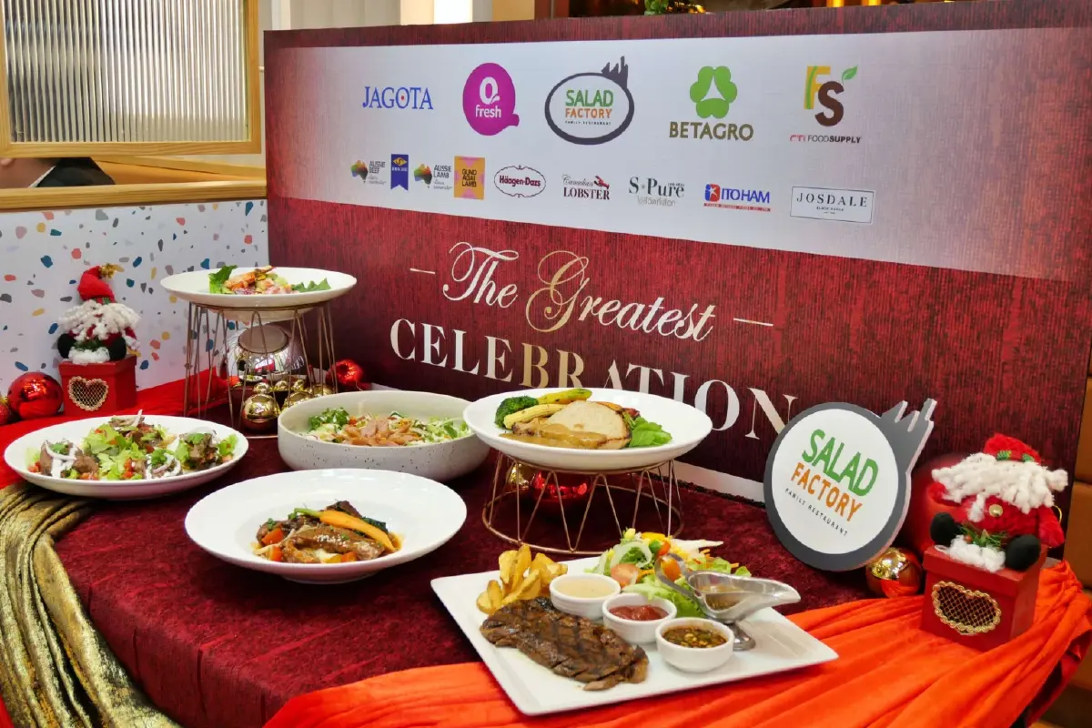 The Greatest Celebration ประสบการณ์ฉลองมื้ออร่อยสุขภาพดีที่ 'สลัดแฟคทอรี่'