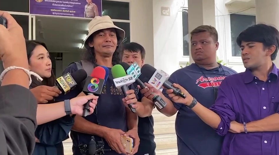 ประธานติ่งเผย หลังให้ปากคำตำรวจ ส่วนไสวยันแป้งส่งคลิปให้เป็นตัวจริง