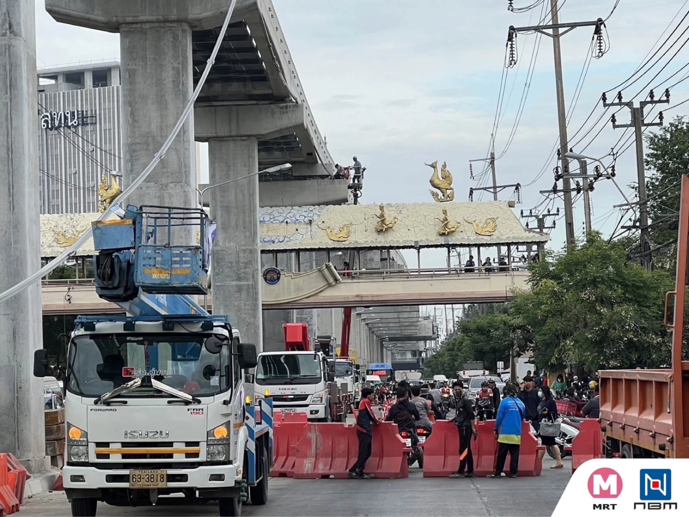 ด่วน! แจ้งปิดให้บริการ "รถไฟฟ้าสายสีชมพู" ทุกสถานี ตั้งแต่ 12.00 น. เป็นต้นไป