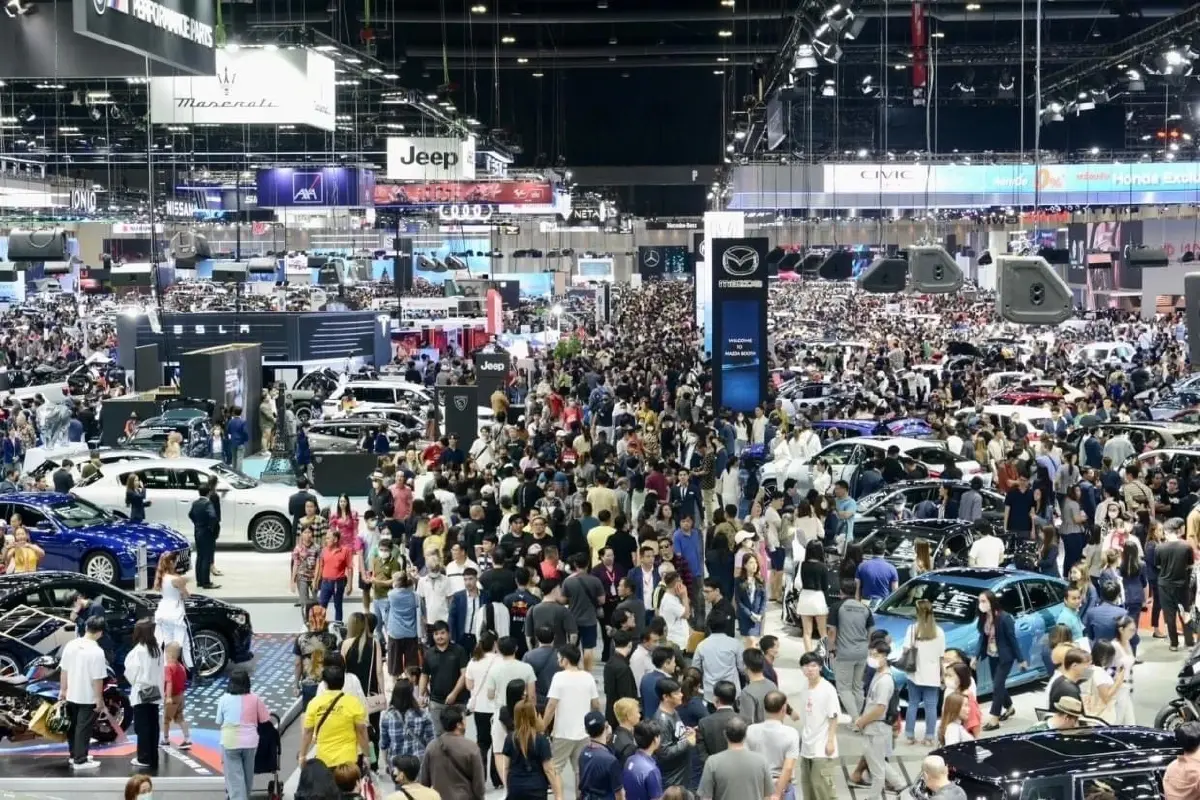 Motor Expo 2023 สร้างสถิติใหม่สูงสุดในรอบ 10 ปี EV มาแรงเงินสะพัด 7.2 หมื่นล้าน