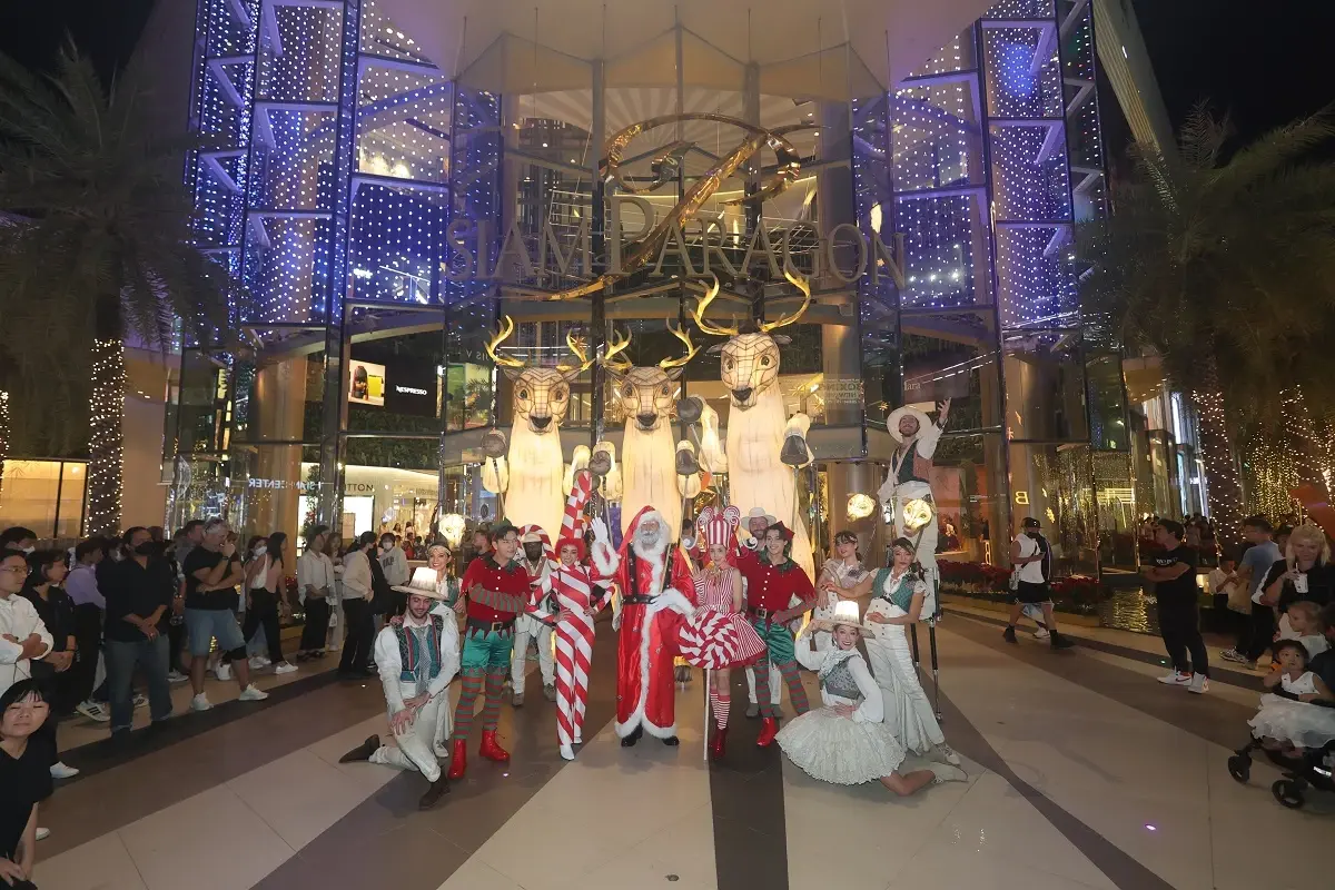 สยามพารากอน สร้างปรากฏการณ์ฉลองคริสต์มาสและเคานต์ดาวน์สุดยิ่งใหญ่