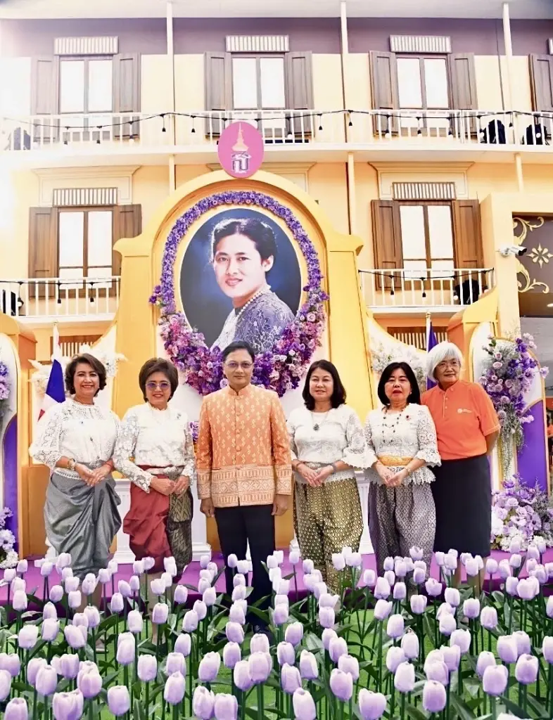 MEA ต้อนรับ "นายอนุทิน" มท.1 เยี่ยมชมบูทในงานกาชาด สวนลุมพินี