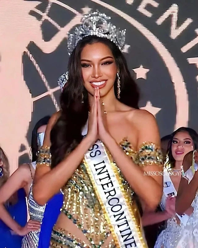 ”นลิน ฉัตร์ณลิณ” ส่งคลิปขอบคุณหลังคว้ามง Miss Intercontinental 2023