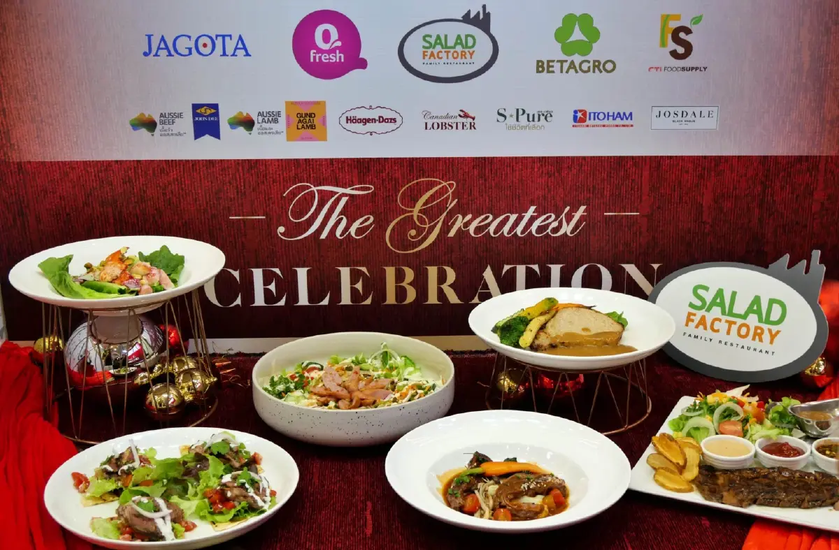 The Greatest Celebration ประสบการณ์ฉลองมื้ออร่อยสุขภาพดีที่ 'สลัดแฟคทอรี่'