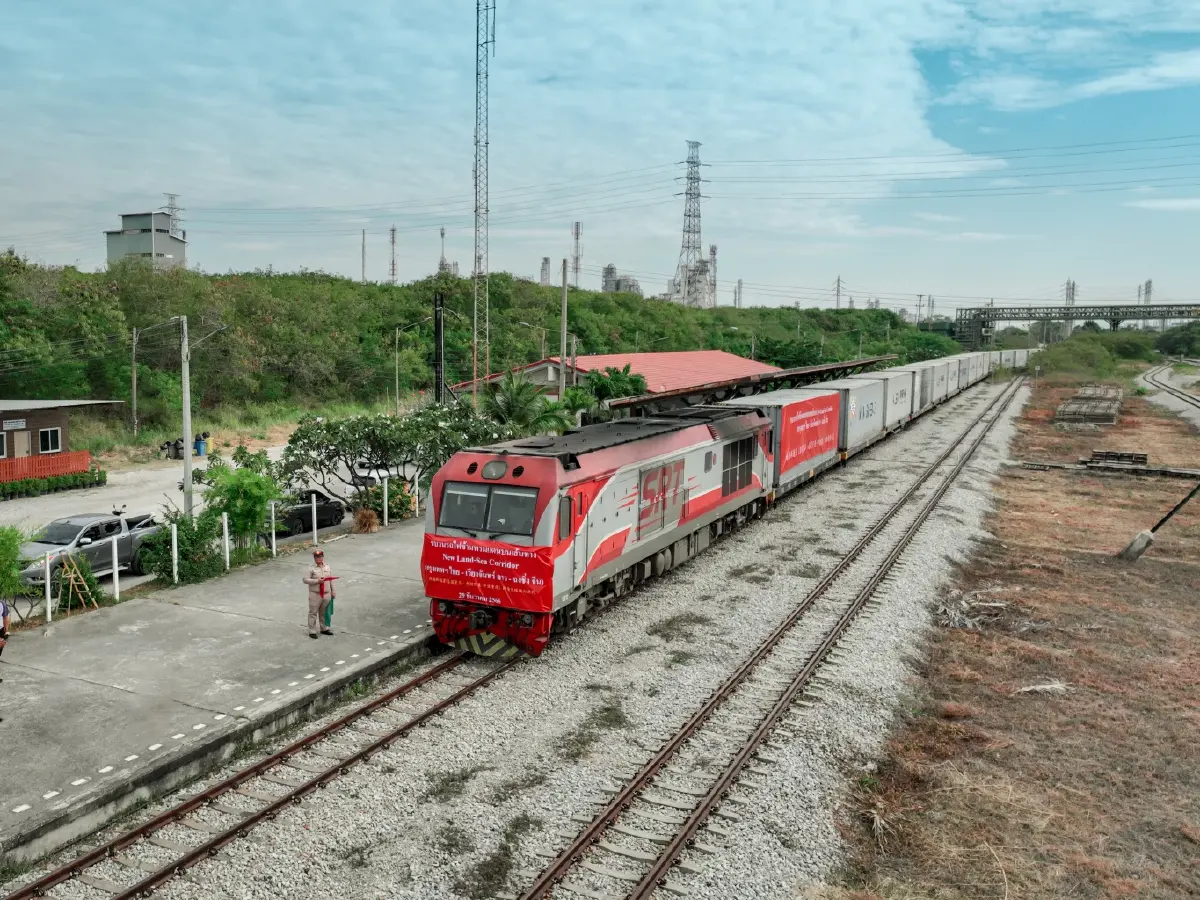 กระทรวงเกษตรและสหกรณ์ ร่วมเปิดขบวนรถไฟข้ามพรมแดนบนเส้นทาง New Land-Sea Corridor