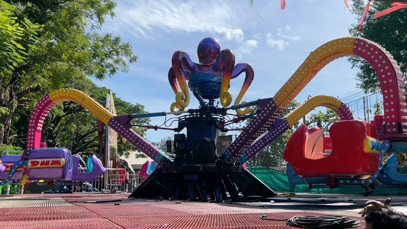 หวิดสยอง เครื่องเล่น"ปลาหมึกยักษ์"เพลาหัก บาดเจ็บ 3 ราย พบเหตุซ้ำรอบ 1 เดือน