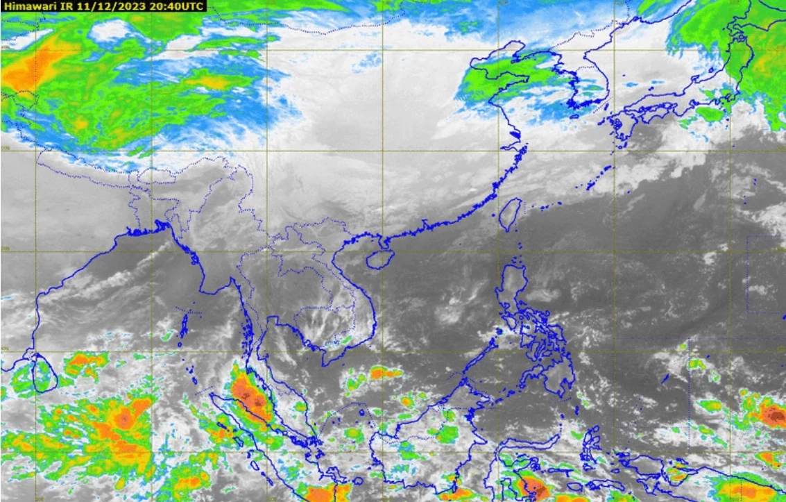 พยากรณ์อากาศวันนี้ มวลอากาศเย็นจากจีนแผ่ปกคลุม
