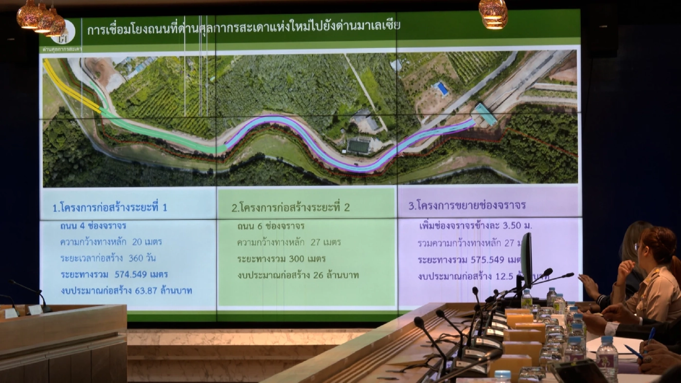 ป.ป.ช.สงขลาสอบปมด่านสะเดาใหม่ล่าช้า เล็งชง ป.ป.ช.มาเลย์ สืบข้อเท็จจริง