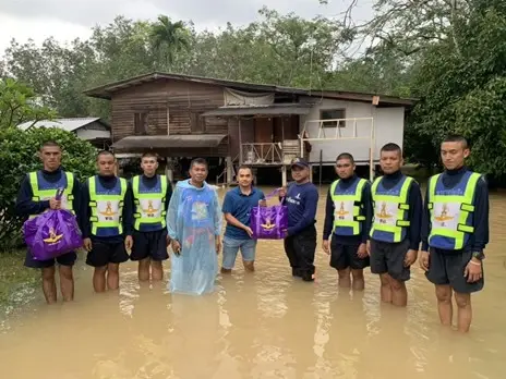 กองทัพอากาศ ช่วยน้ำท่วมภาคใต้ตอนล่าง