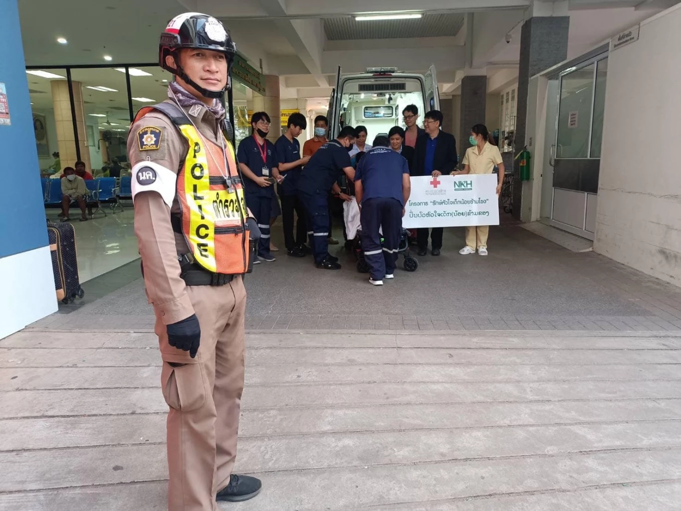 ย้อนปฏิบัติการยื้อชีวิต หนูน้อย 7 เดือน ป่วยผนังหัวใจรั่ว เดินทางถึง รพ.จุฬาฯ แล้ว