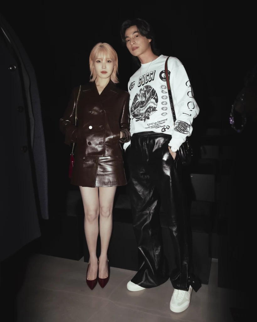 นัมเบอร์วัน “กลัฟ” นักแสดงไทยหนึ่งเดียวชมโชว์ Gucci Milan fashion week 2024