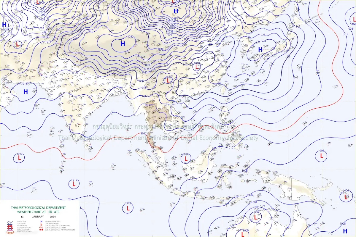 อย่าลืมพกร่ม อุตุฯ เตือนวันนี้ทั่วไทย มีฝนตก ฟ้าคะนอง ลูกเห็บตก ลมกระโชกแรง