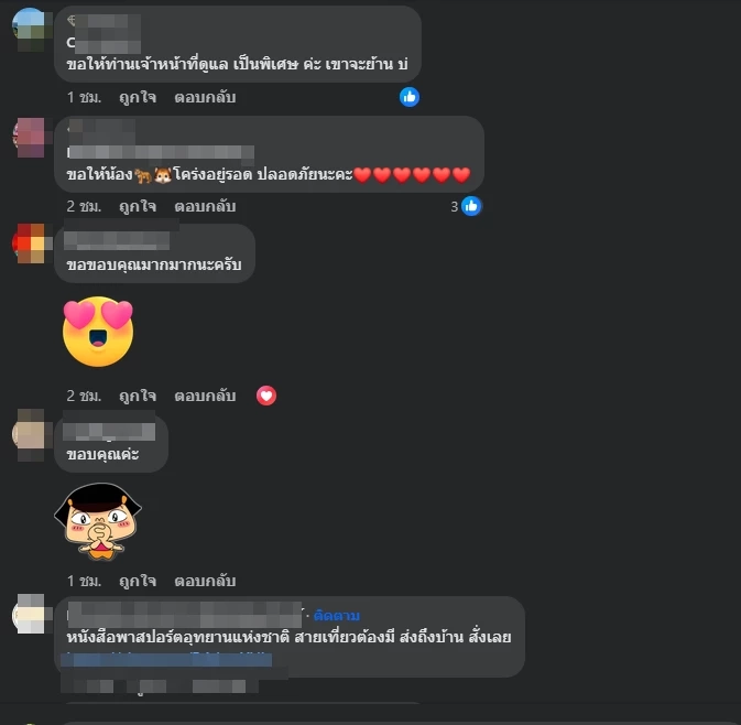 ตัวอย่างความคิดเห็นชาวเน็ต