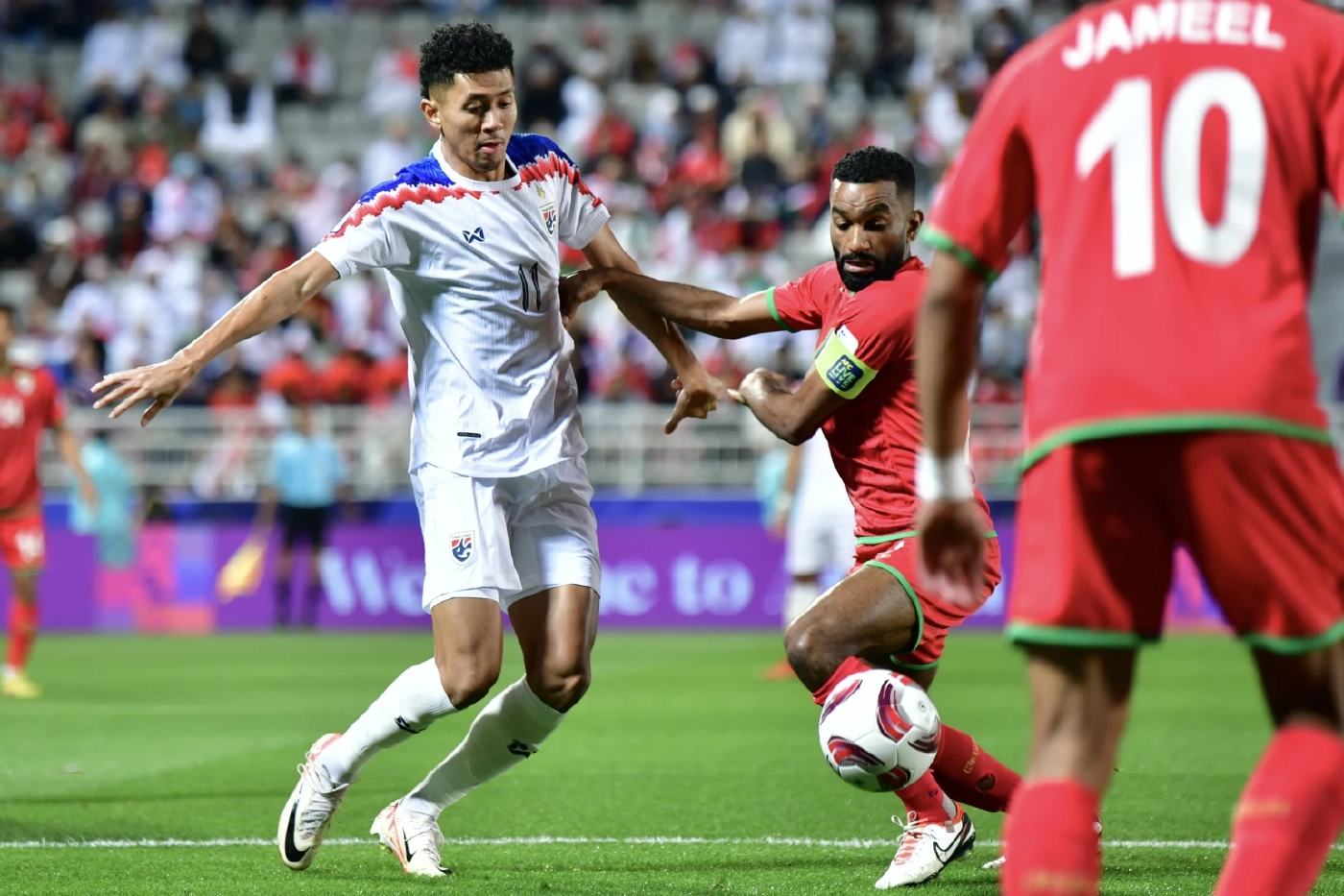 "ทีมชาติไทย" เสมอ โอมาน 0-0 ศึกเอเชียนคัพ นัด 2