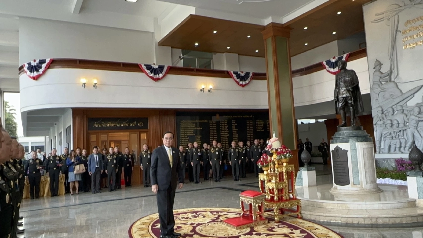 "บิ๊กตู่" ร่วมงาน ครบ 114 ปี สถาปนากองทัพภาคที่ 1 บอก "สบายดี"