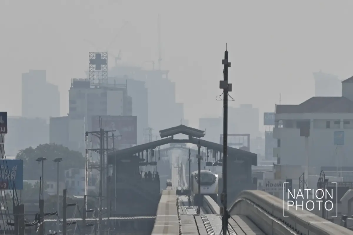 PM2.5 พื้นที่กรุงเทพมหานคร