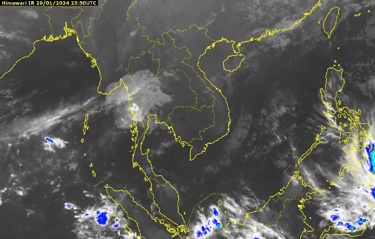 กรมอุตุฯ พยากรณ์อากาศ อากาศเย็นปะทะลมตะวันตก หนาวตอนเช้า ฝนฟ้าคะนองบางแห่ง
