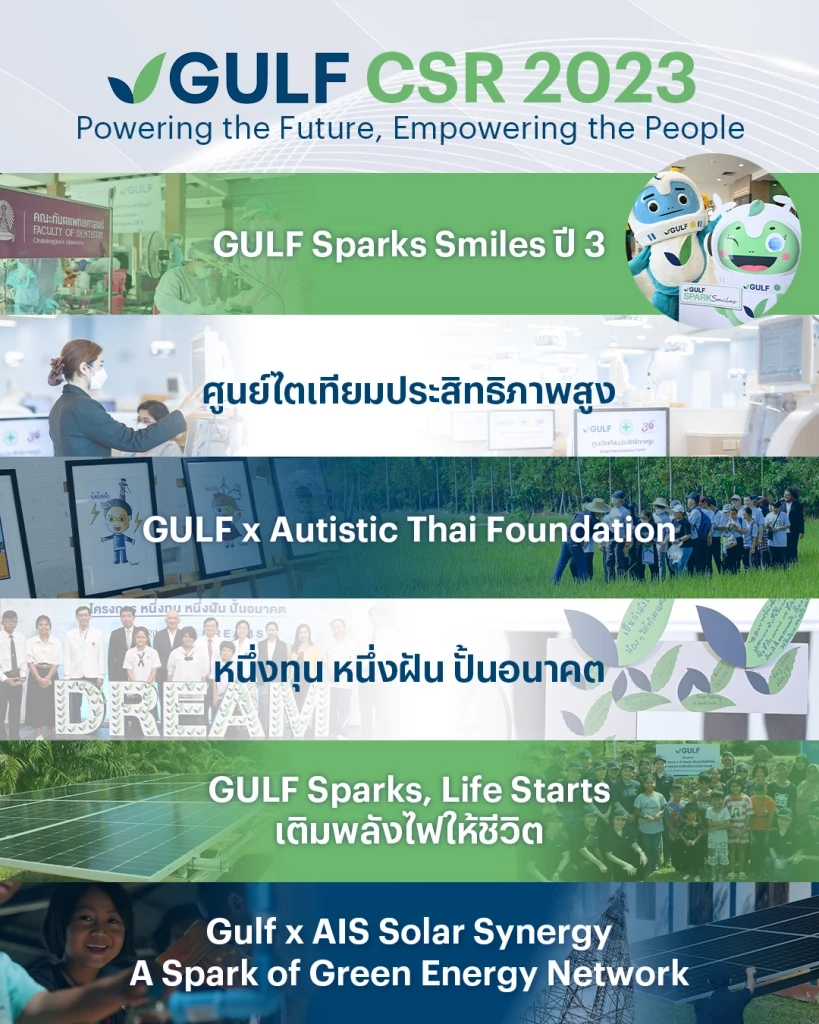 กัลฟ์ CSR 2023