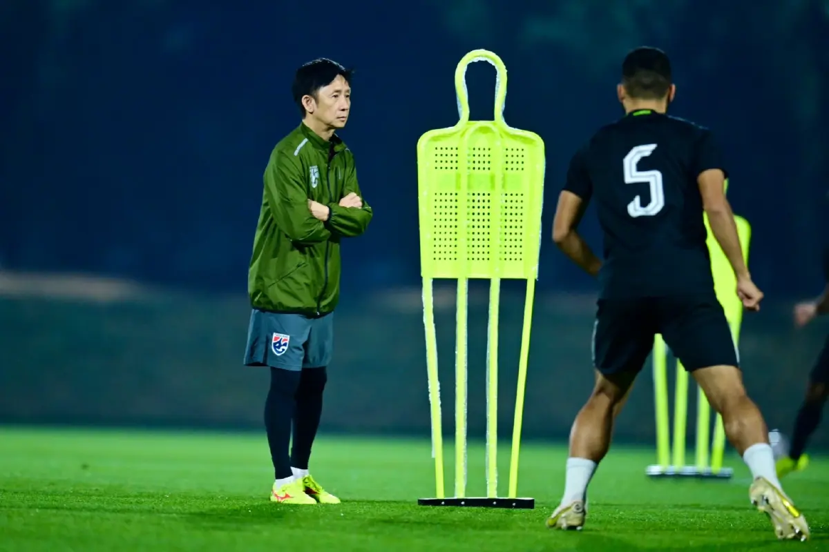 "ทีมชาติไทย" ติวเข้มแท็กติก ก่อนดวลซาอุฯ ศึกเอเชียนคัพพรุ่งนี้
