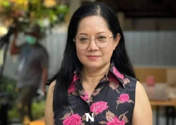 นางภนิดา ศิริยุทธโยธิน มารดาของ "แตงโม นิดา" 